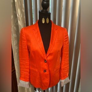 J. Crew Linen Blazer!
